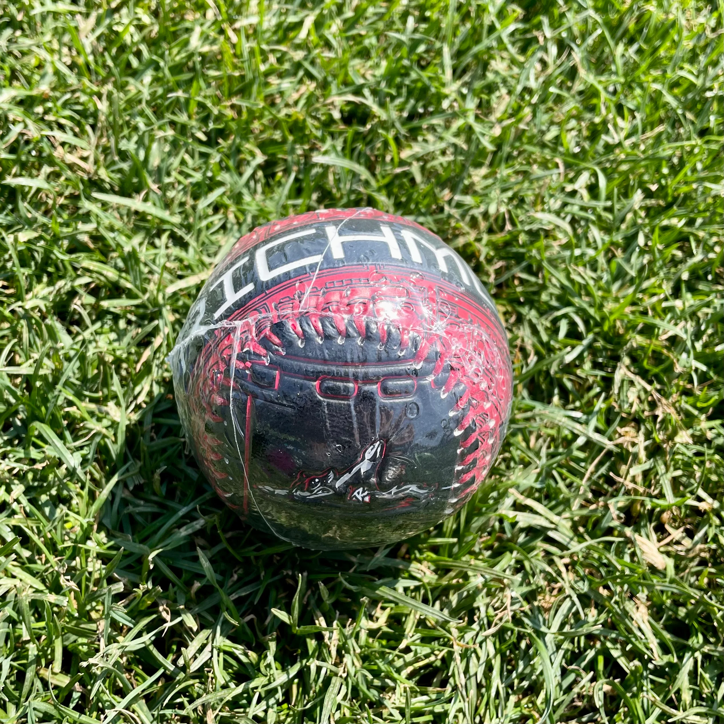 Richmond Flying Squirrels 'DE' Baseballs - Image 3