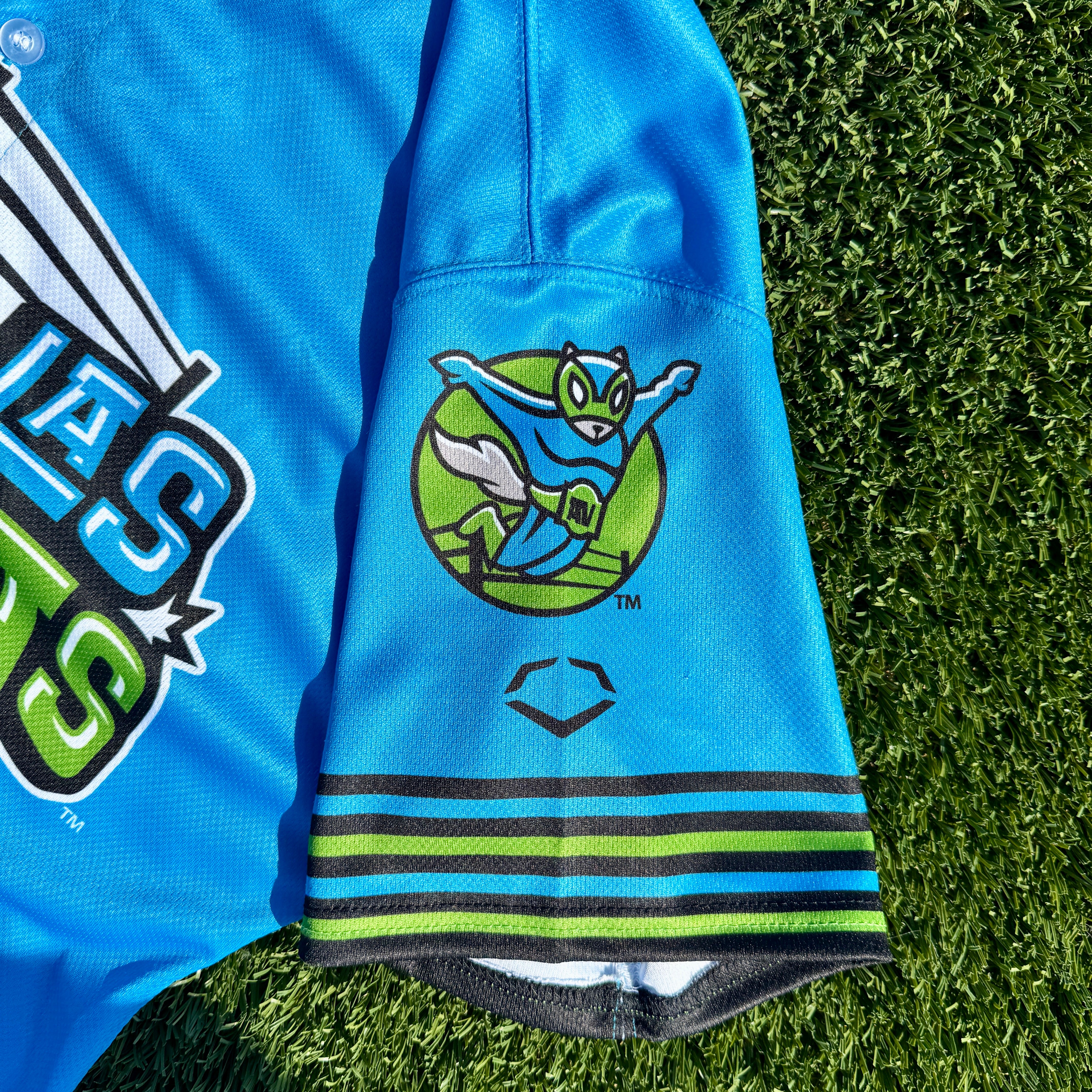 Richmond Flying Squirrels Evoshield Ardillas Voladoras Alt. Replica Jersey - Image 3