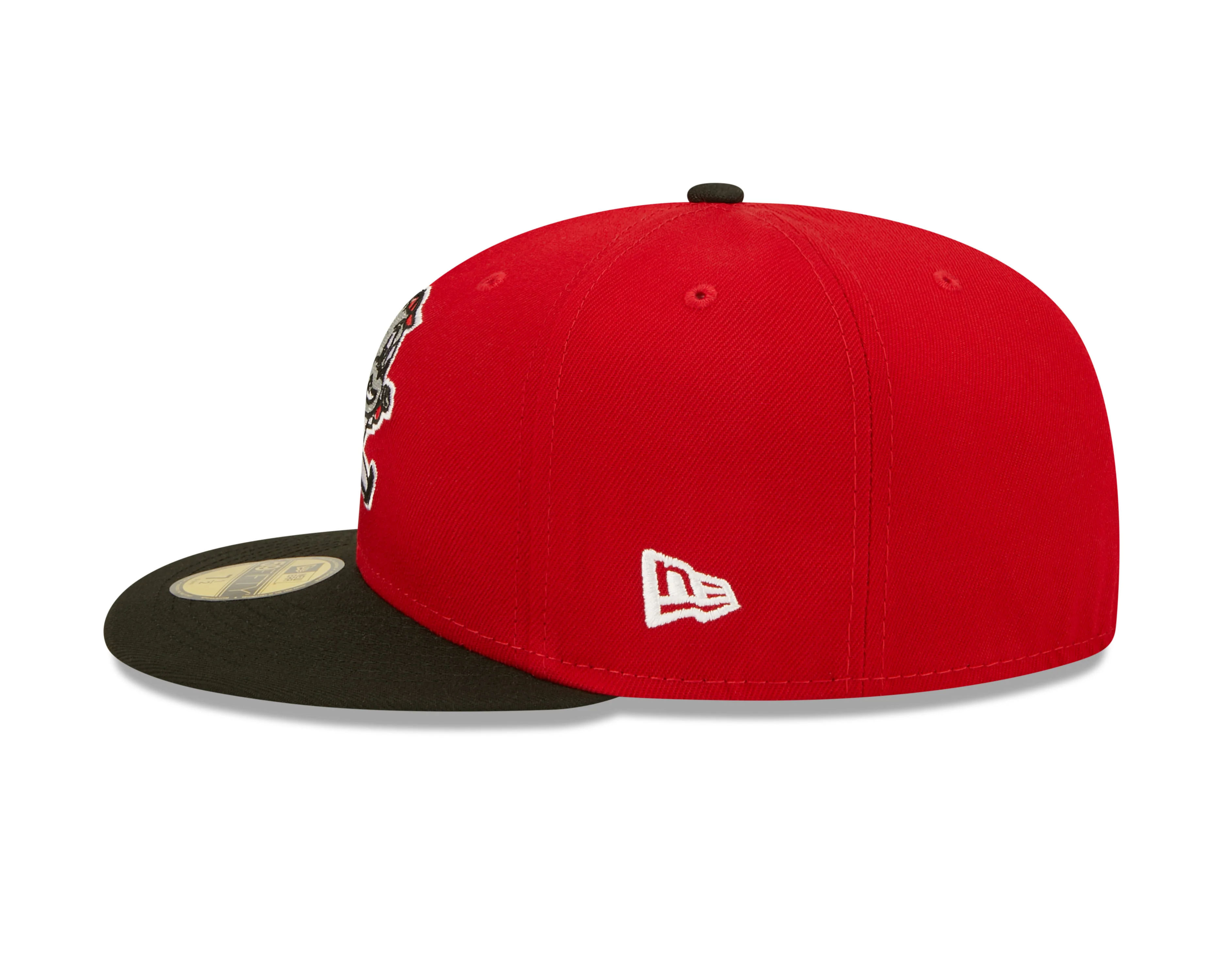 Richmond Flying Squirrels New Era 59FIFTY Fauxback On-Field Cap - Image 4