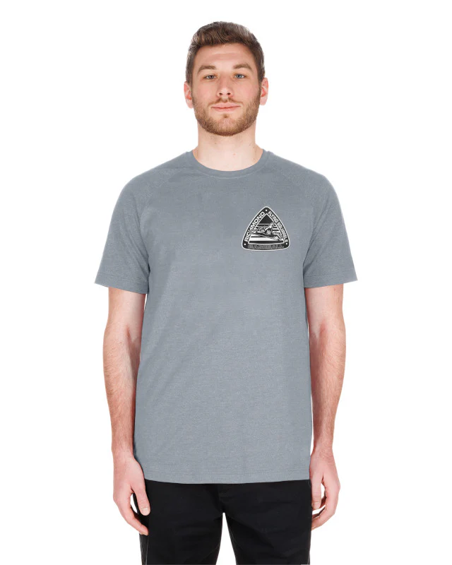 Richmond Flying Squirrels New Era Triangle Poly Tee - Image 3